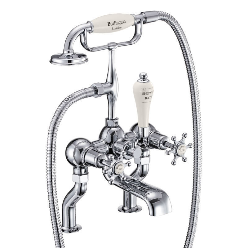 Birkenhead Medici bath shower mixer - deck mounted 